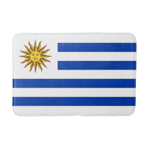Uruguay Flag Bath Mat