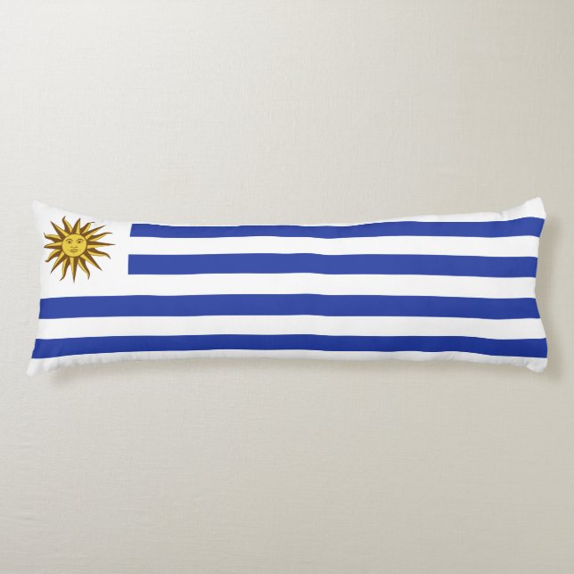 Uruguay flag body cushion (Front)
