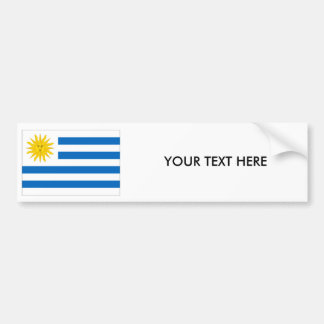 URUGUAY FLAG Bumper Sticker