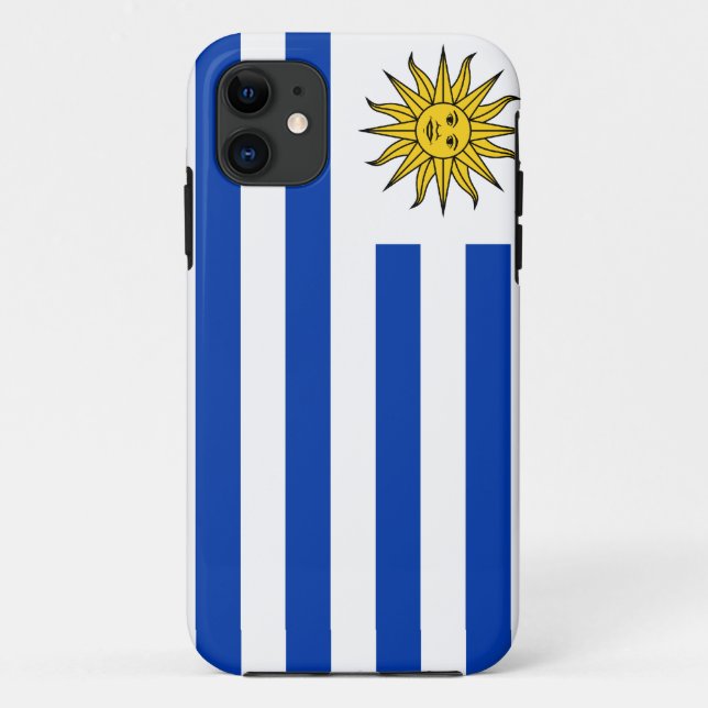 Uruguay Flag Case-Mate iPhone Case (Back)