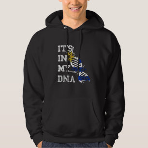 Uruguay Flag DNA Molecule Uruguayan Pride Uruguaya Hoodie
