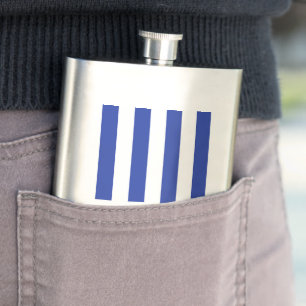 Uruguay flag hip flask