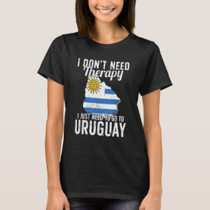 Uruguay Flag I Holiday in Uruguay T-Shirt
