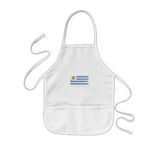 Uruguay Flag Kids Apron