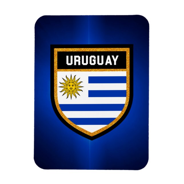 Uruguay Flag Magnet (Vertical)