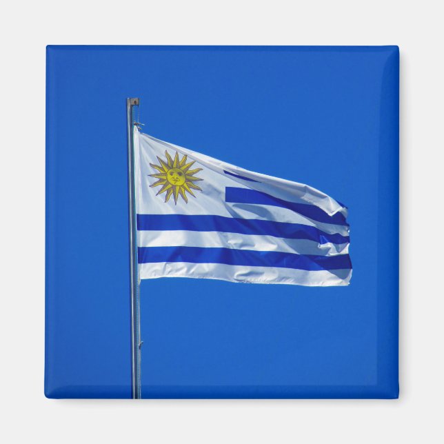 uruguay flag magnet (Front)