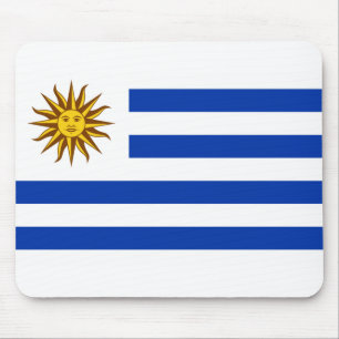 Uruguay Flag Mouse Mat