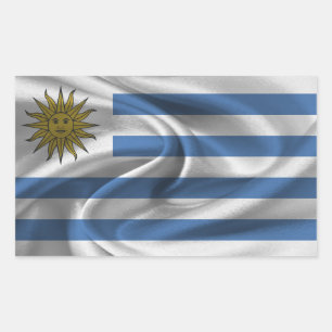 Uruguay Flag Rectangular Sticker