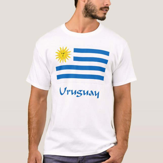 Uruguay Flag T-Shirt (Front)