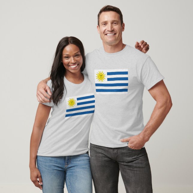 Uruguay Flag T-Shirt (Unisex)