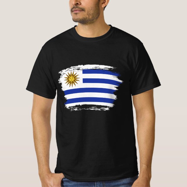 Uruguay flag T-Shirt (Front)