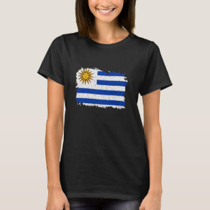 Uruguay Flag Uruguayan Roots Vintage Uruguayan Pri T-Shirt