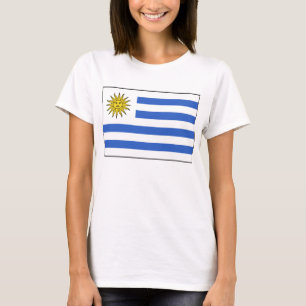 Uruguay Flag x Map T-Shirt