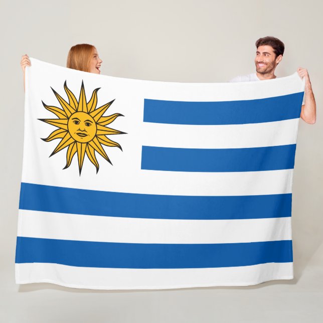 Uruguay Fleece Blanket (In Situ)