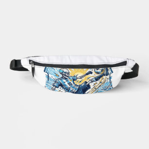 Uruguay Goal Mode Skeleton Striker Nations Dynamic Bum Bags