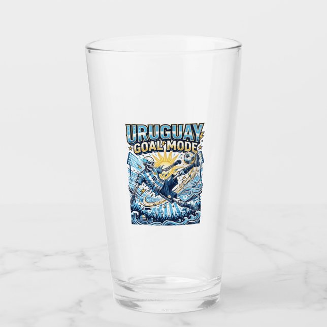 Uruguay Goal Mode Skeleton Striker Nations Dynamic Glass (Front)