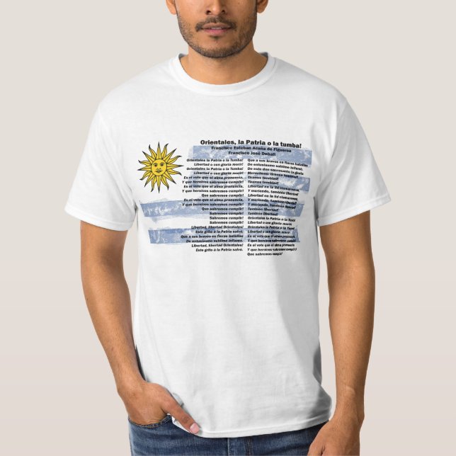 Uruguay - Himno Nacional T-Shirt (Front)