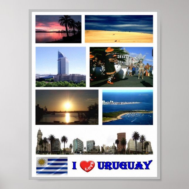 Uruguay - I Love - Poster (Front)