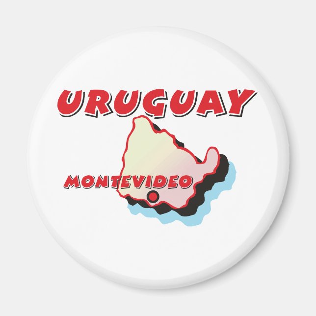Uruguay Magnet (Front)