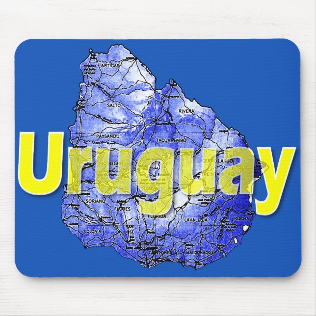 Uruguay Mouse Mat (Front)