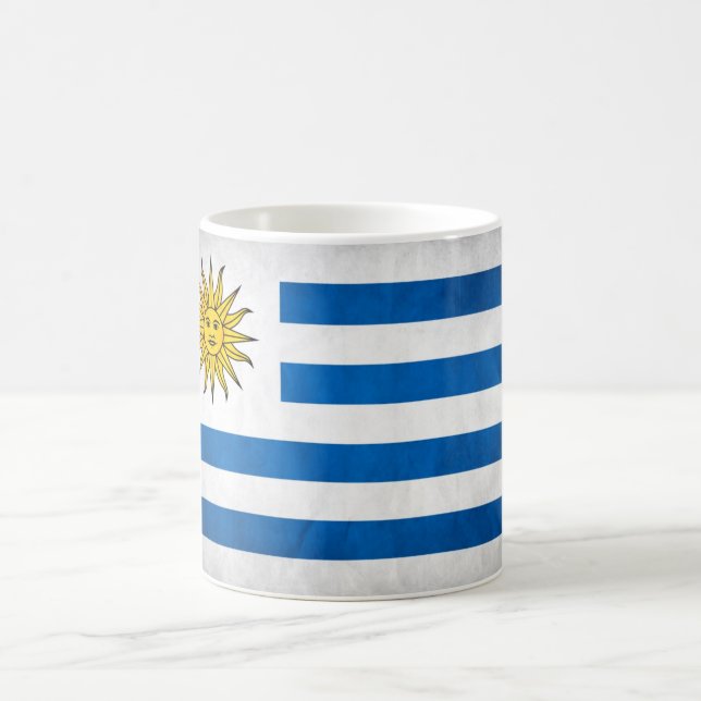 Uruguay National Flag Coffee Mug (Center)