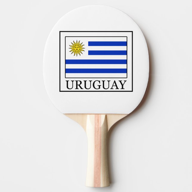 Uruguay Ping Pong Paddle (Front)