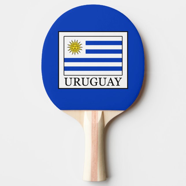 Uruguay Ping Pong Paddle (Front)