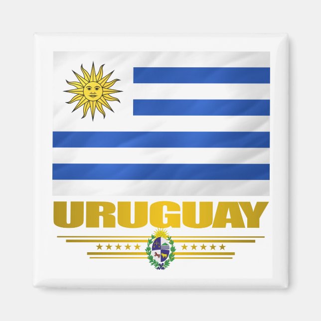 "Uruguay Pride" Magnet (Front)