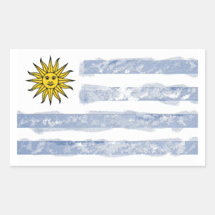 Uruguay Rectangular Sticker
