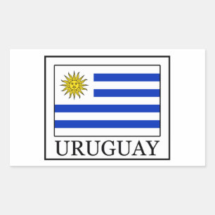 Uruguay Rectangular Sticker
