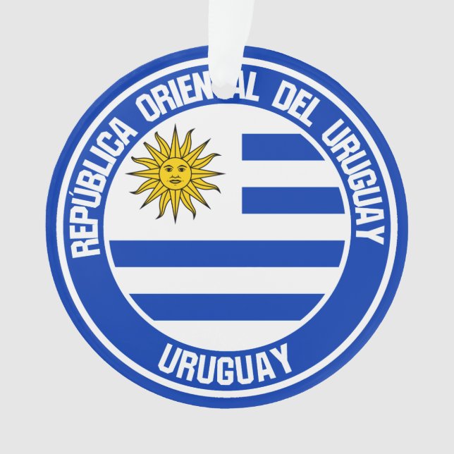 Uruguay Round Emblem Ornament (Front)