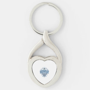 Uruguay Soccer 2026 Soccer Bold Country Typography Key Ring