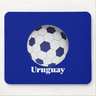Uruguay Soccer Mouse Mat