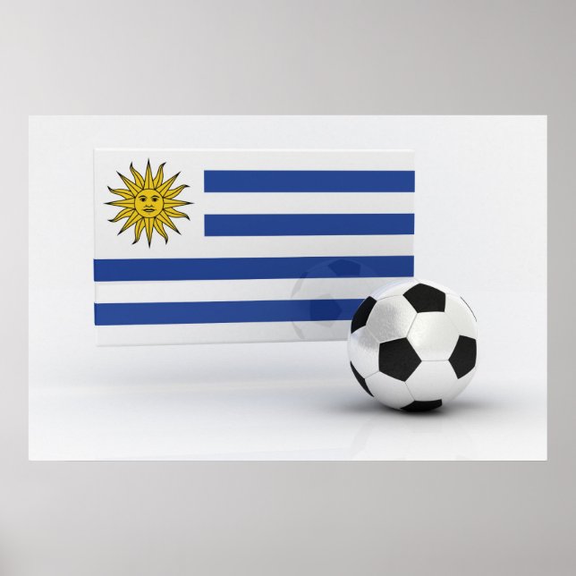 Uruguay Soccer Poster (Front)