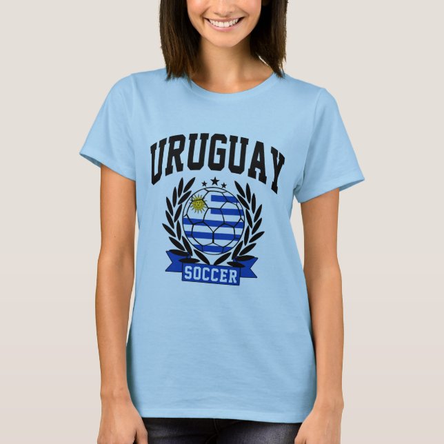 Uruguay Soccer T-Shirt (Front)