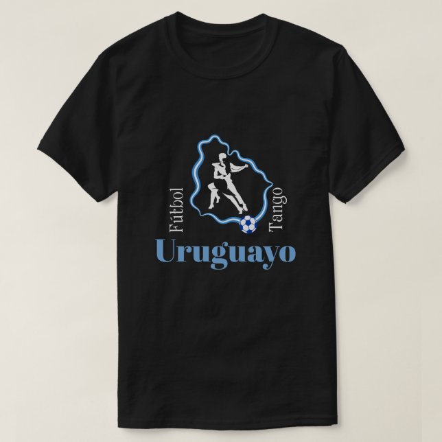 Uruguay Soccer T-Shirt (Design Front)
