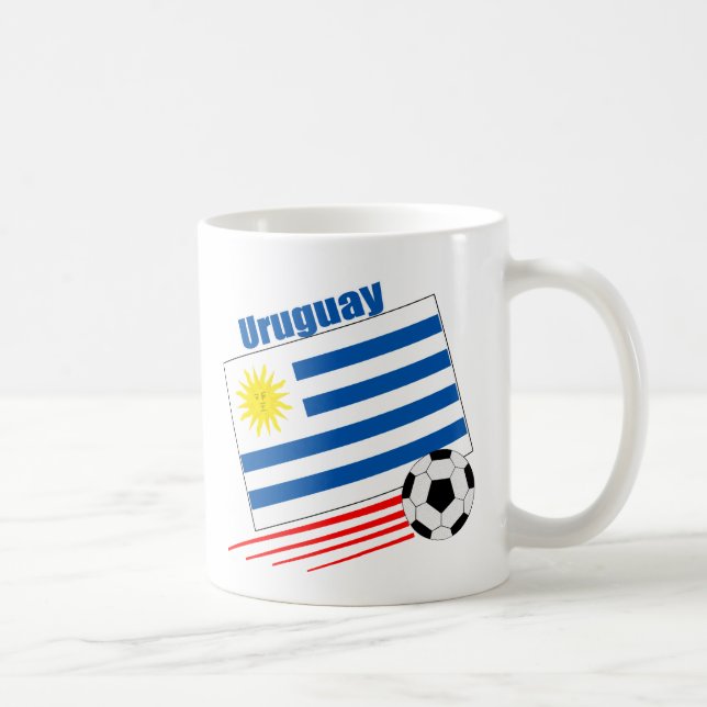 Uruguay Soccer Team Coffee Mug (Right)