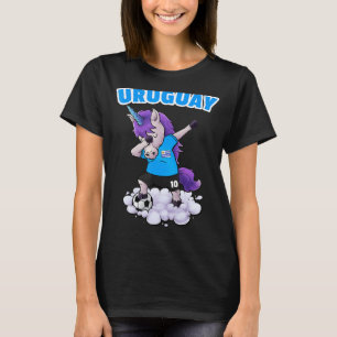 Uruguay Soccer Uruguayan Football Flag Futbol Dabb T-Shirt