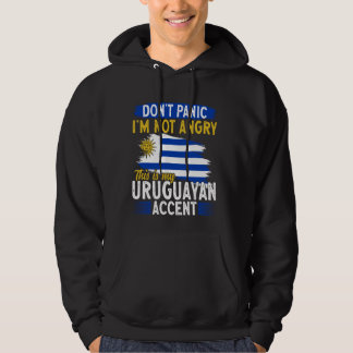 Uruguay This Is My Uruguayan Accent Uruguay Flag Hoodie