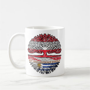 Uruguay Uruguayisch Österreichisch Baum Coffee Mug