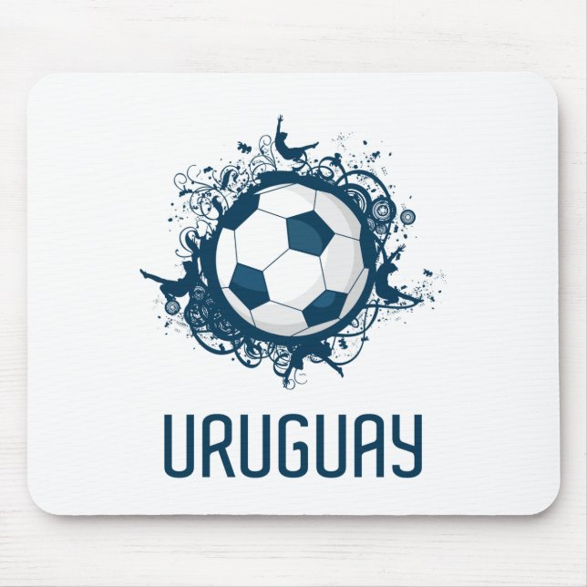 Uruguay World Mouse Mat (Front)