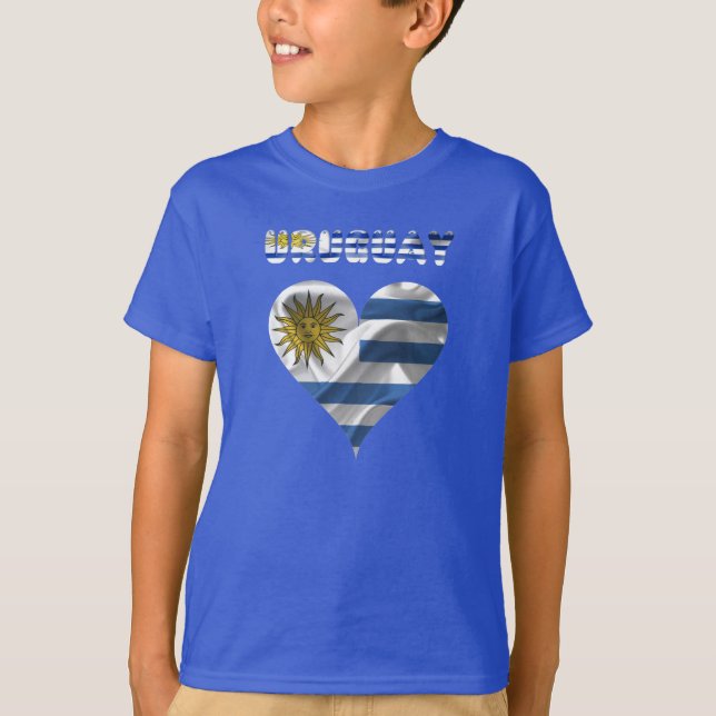 Uruguayan flag T-Shirt (Front)