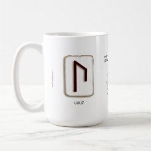 Uruz RuneStone 15 oz. Mug