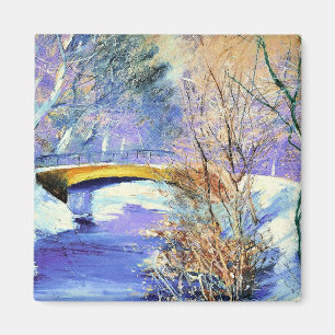 Ury - Tiergarten im Winter, famous paintingTier Magnet