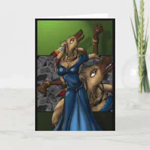 Urzuela Greeting Card