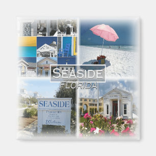 US0138 America, United States, Seaside, Fridge Magnet