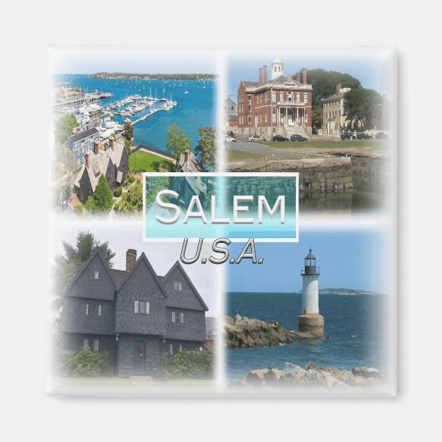 US0147 America, United States, Salem, Fridge  Magnet (Front)