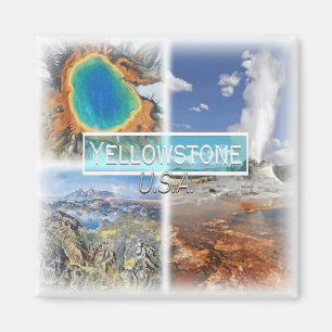 US0148 America,United States, Yellowstone, Fridge  Magnet