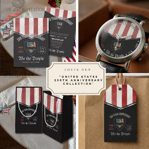 US 250 We the People Patriotic Anniversary  Classic Round Sticker