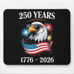 Us 250 Years 250th Anniversary American Usa Flag F Mouse Mat